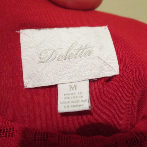 Anthropologie Deletta Cosgrove Dress textured retr - Picture 2 of 3